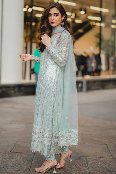 maya ali green dress Maya Ali goes green in true desi style and we love it @official_mayaali # mayaali #independenceday #14august