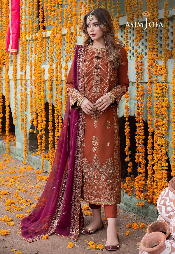 Asim Jofa Chiffon Suit