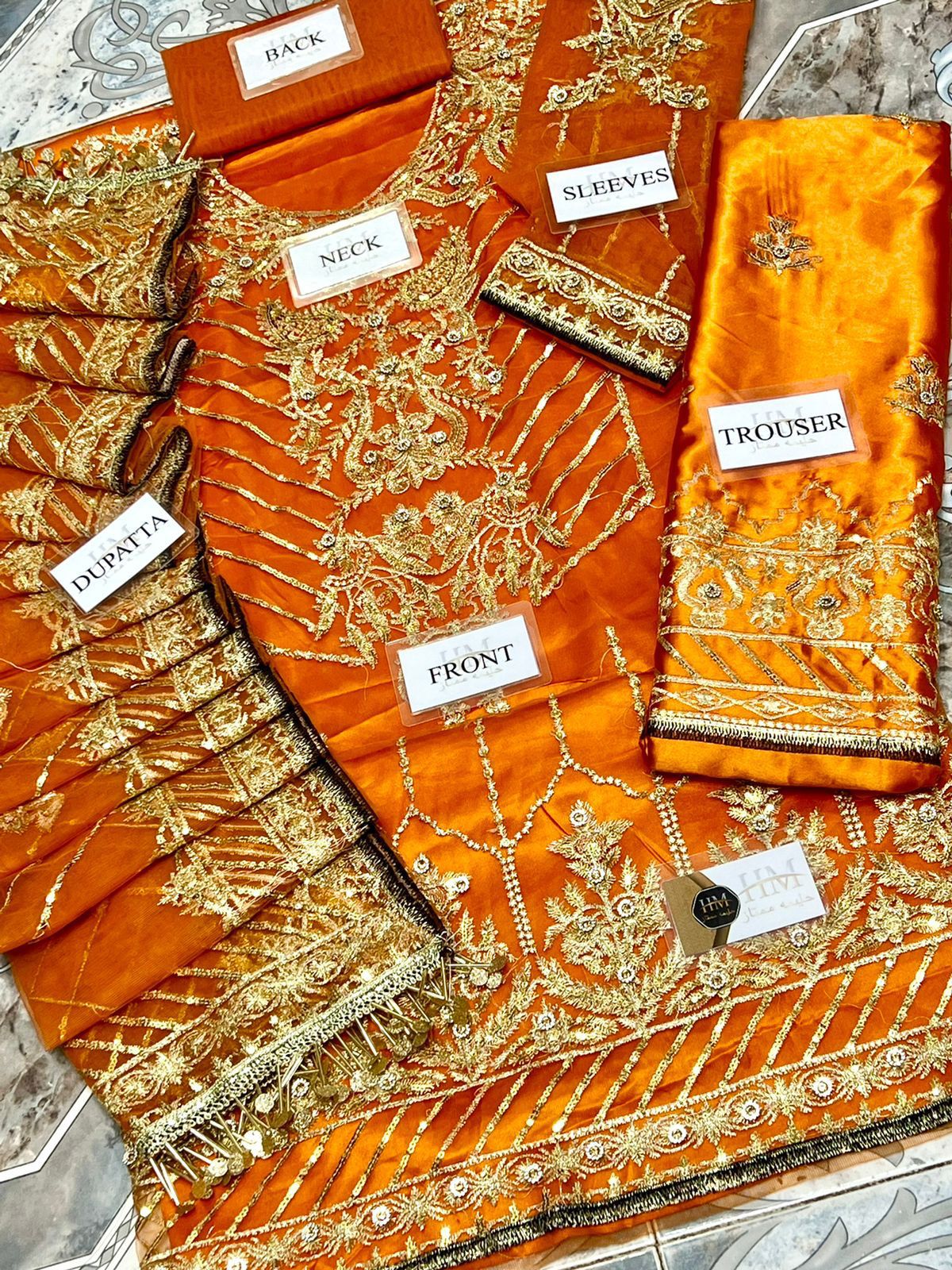 Ansab Jahangir Net Bridal Suit-Bridal Suits-Replica Zone