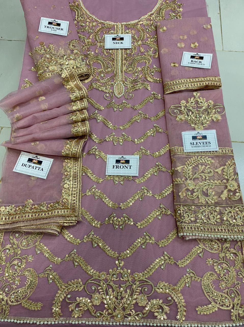 Ayesha Imran Net Bridal Suit-Bridal Suits-Replica Zone