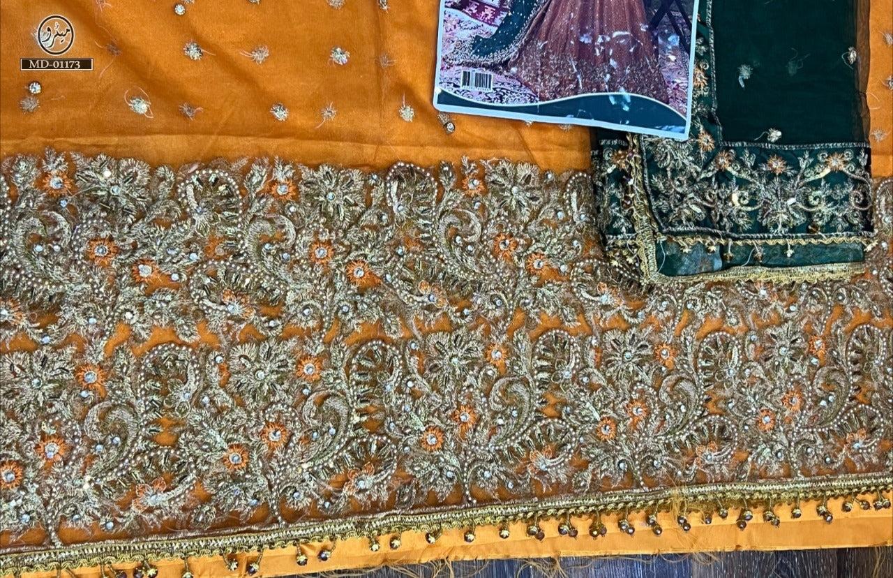 Ayesha Imran Net Maxi-Bridal Suits-Replica Zone