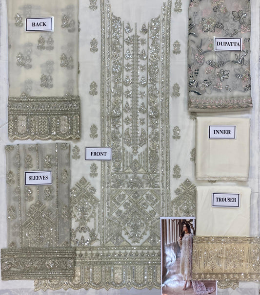 Gulaal Chiffon Suit-Replica Suits-Replica Zone