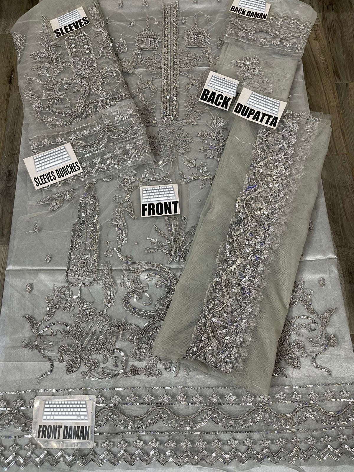 Gulaal Net Suit-Replica Suits-Replica Zone