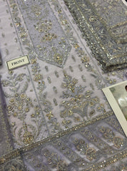 Gulaal Organza Suit-Replica Suits-Replica Zone