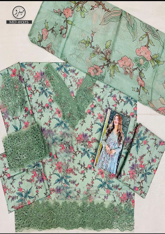 Iznik Lawn Suit-Lawn Suits-Replica Zone
