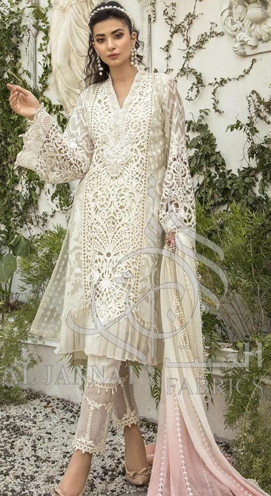 Gulal Hussain Rehar Embroidered Organza Suits Luxury Collection 2024