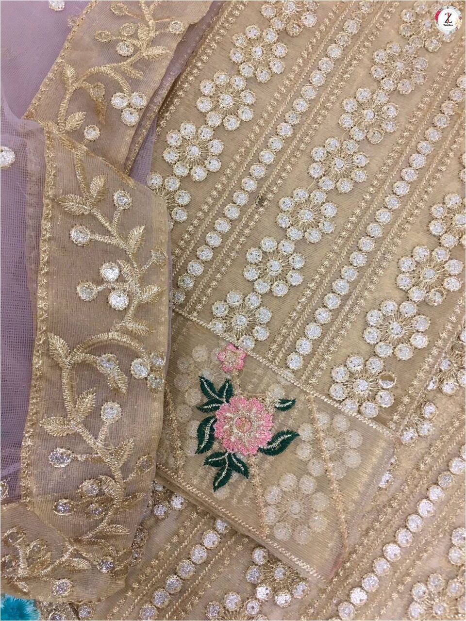 Embroidered Masuri Bridal Suit-Bridal Suits-Replica Zone