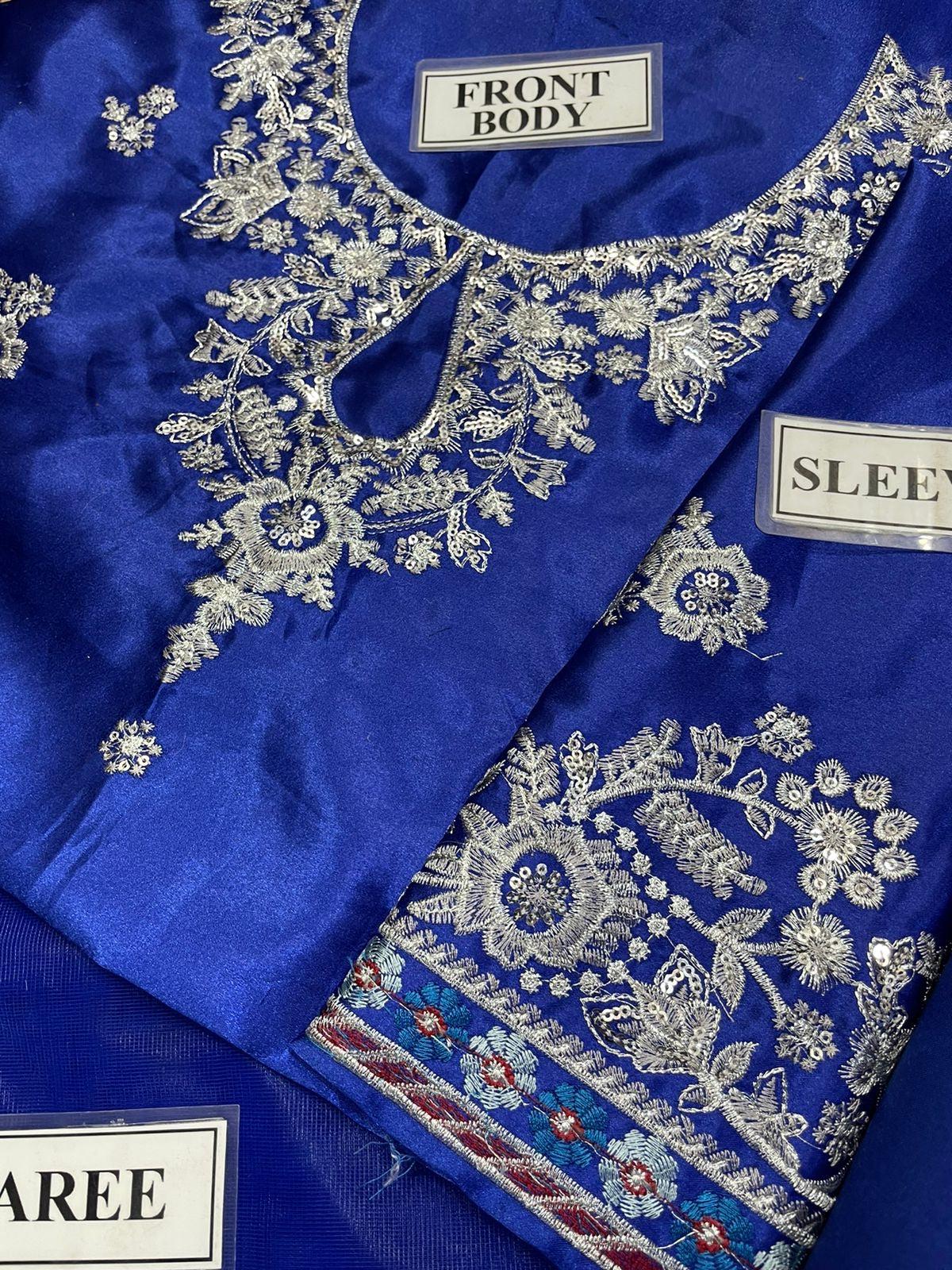 Sadia Asad Net Saaree-Bridal Suits-Replica Zone