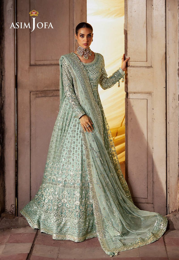 Asim Jofa Net Frock