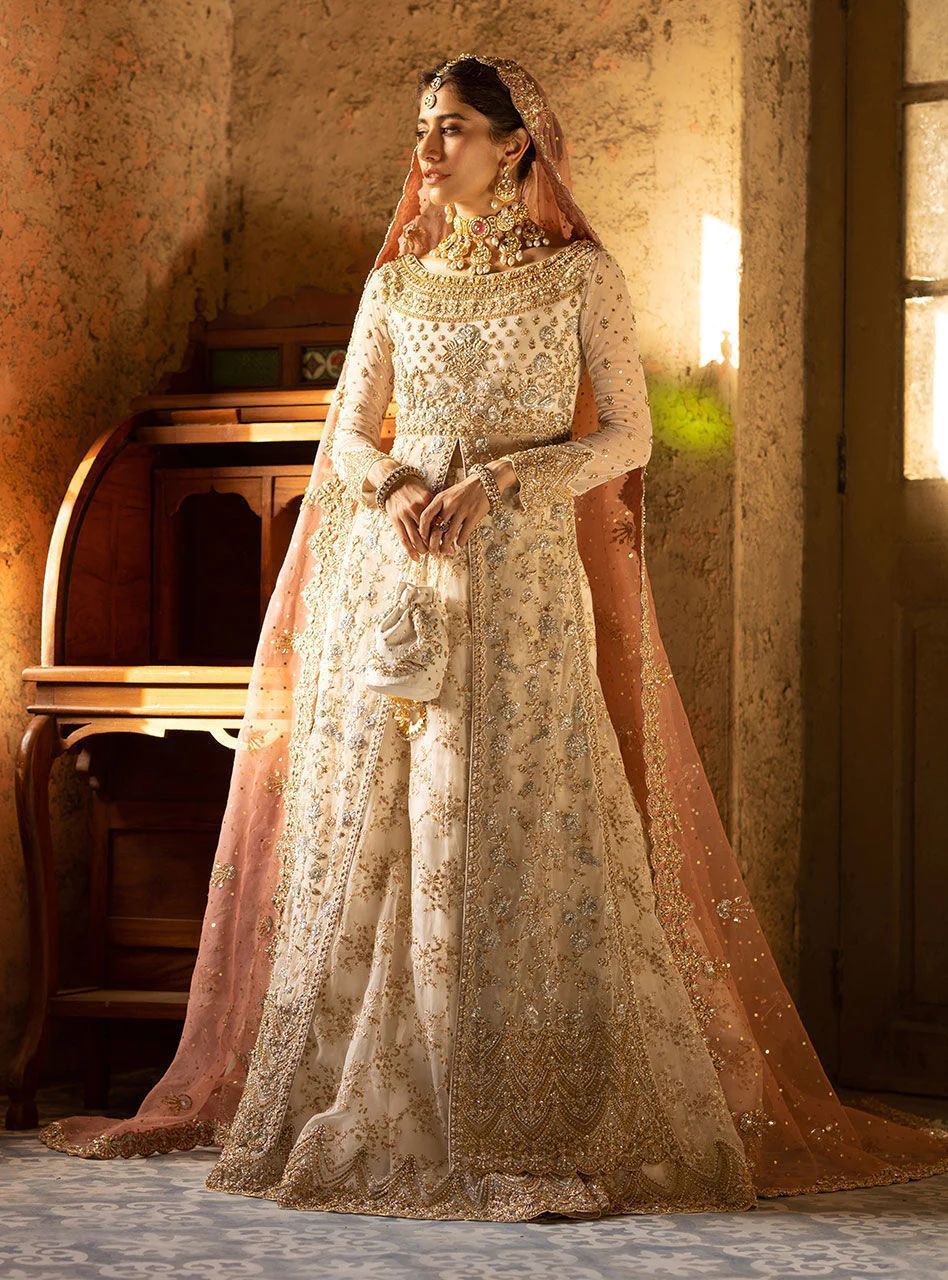 Zainab Chottani Organza Bridal Suit-Bridal Suits-Replica Zone