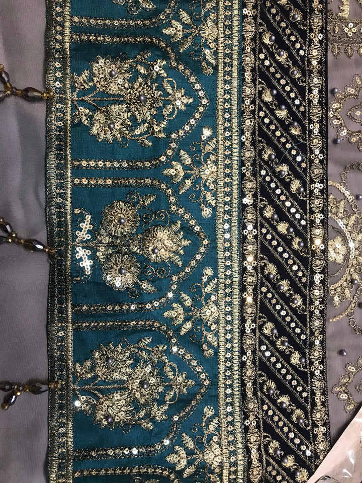 Adan Libas Chiffon Suit-Replica Suits-Replica Zone