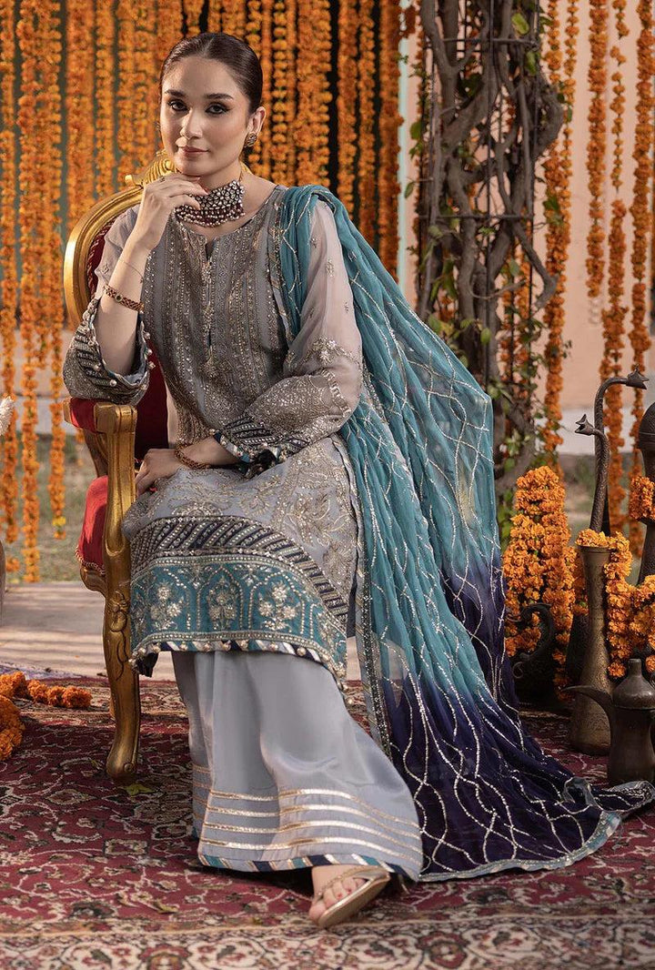 Adan Libas Chiffon Suit-Replica Suits-Replica Zone