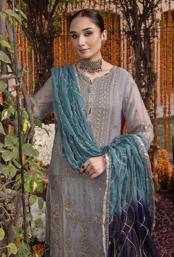 Adan Libas Chiffon Suit-Replica Suits-Replica Zone