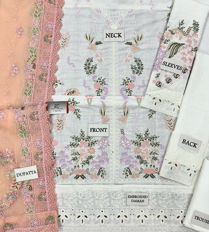 Afrozeh Cotton Suit-Cotton Suits-Replica Zone
