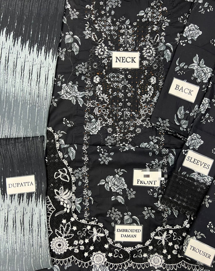 Afrozeh Lawn Suit-Lawn Suits-Replica Zone