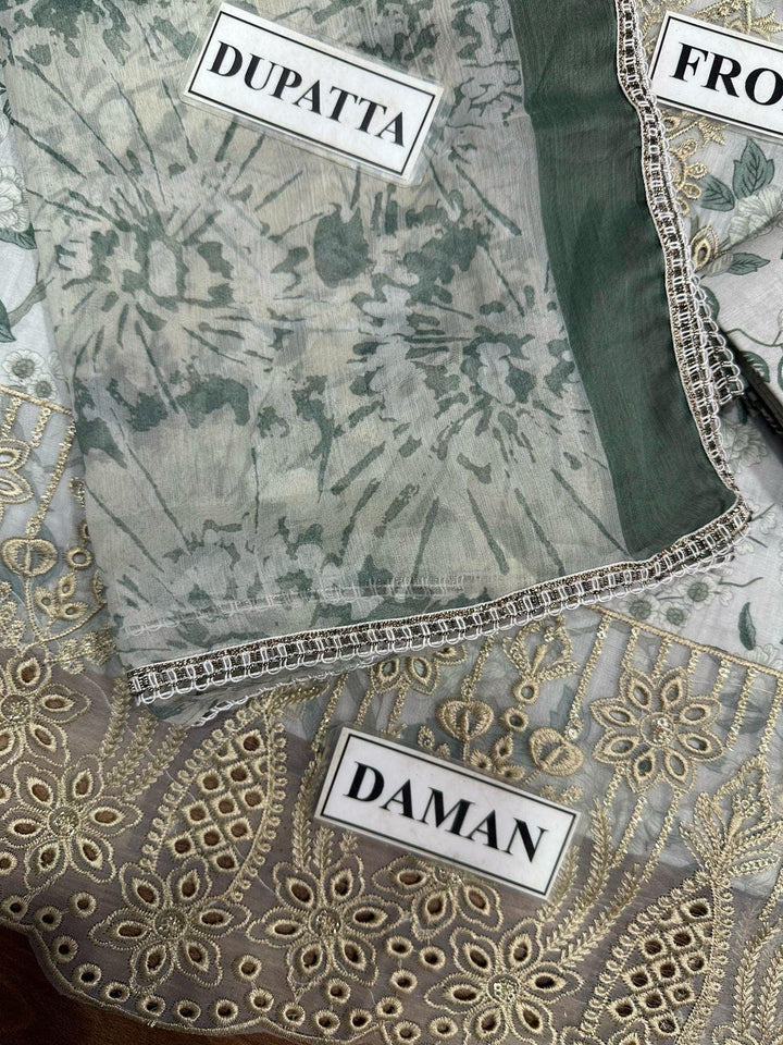 Afrozeh Lawn Suit-Lawn Suits-Replica Zone