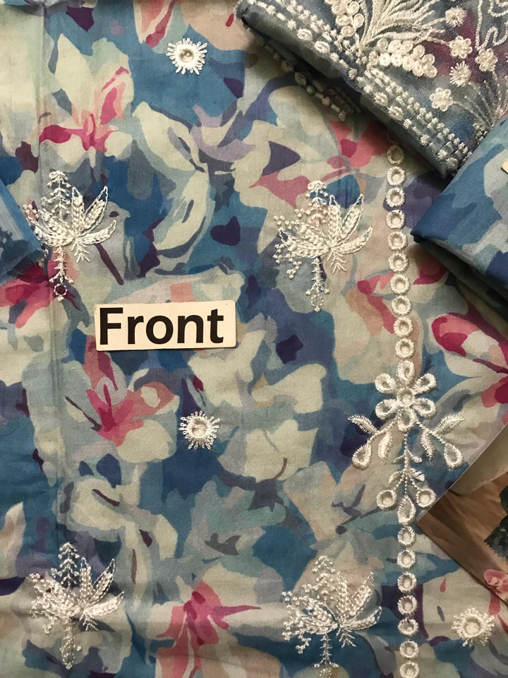 Afrozeh Lawn Suit-Lawn Suits-Replica Zone
