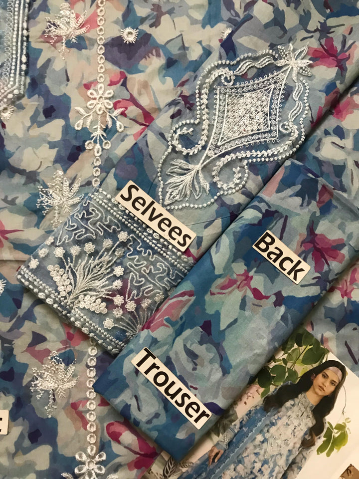 Afrozeh Lawn Suit-Lawn Suits-Replica Zone