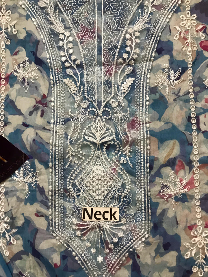 Afrozeh Lawn Suit-Lawn Suits-Replica Zone