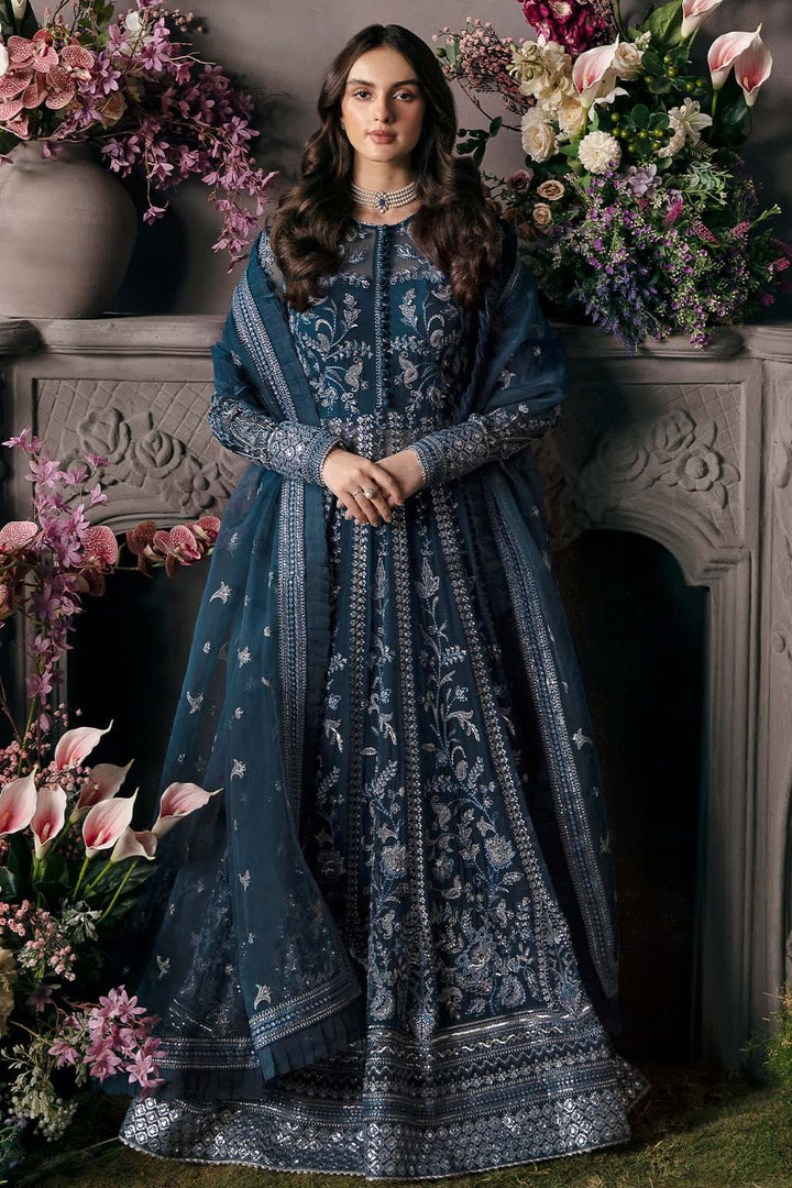 Afrozeh Organza Frock-Bridal Suits-Replica Zone