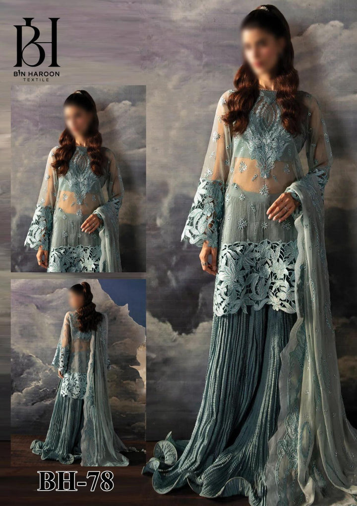 Afrozeh Organza Suit-Replica Suits-Replica Zone