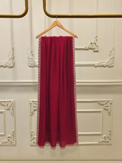 Agha Noor Chiffon Suit-Replica Suits-Replica Zone