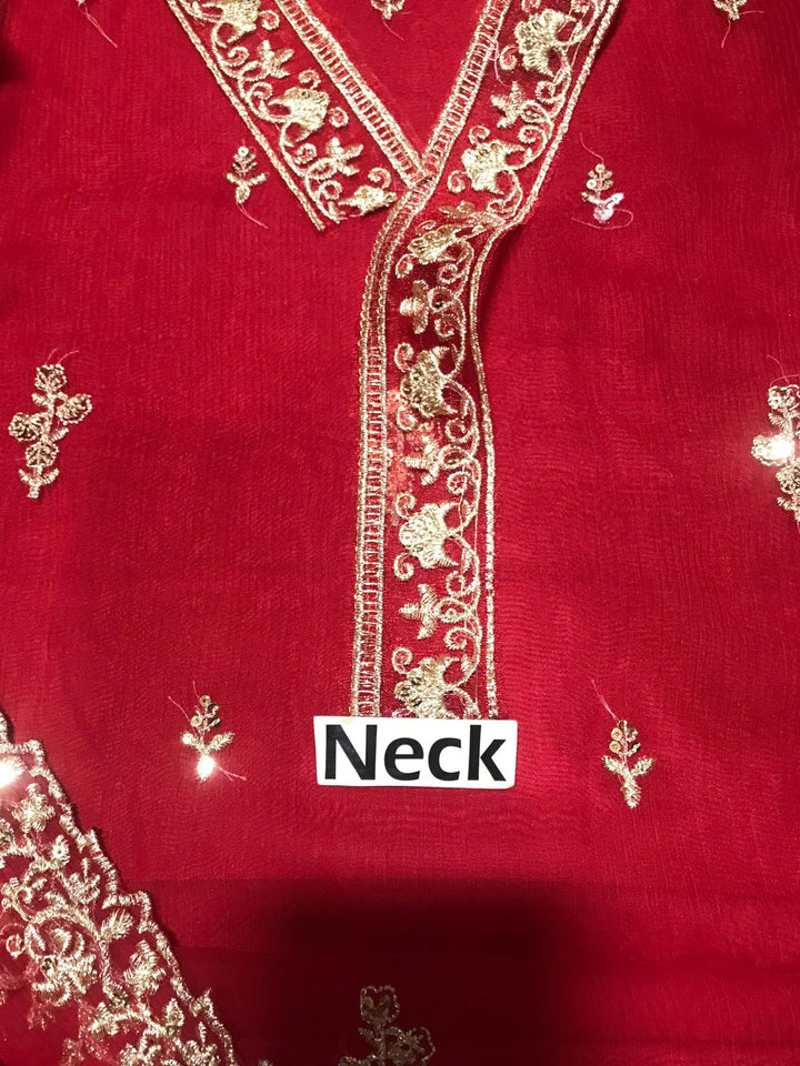 Agha Noor Chiffon Suit-Replica Suits-Replica Zone