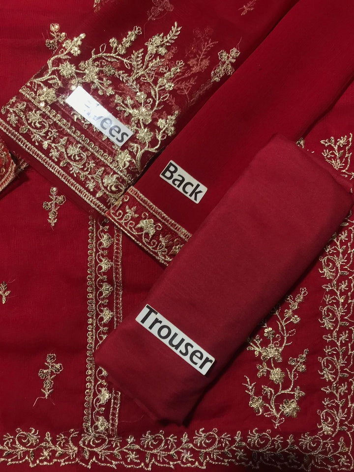 Agha Noor Chiffon Suit-Replica Suits-Replica Zone