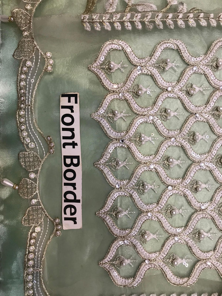 Agha Noor Organza Suit-Replica Suits-Replica Zone