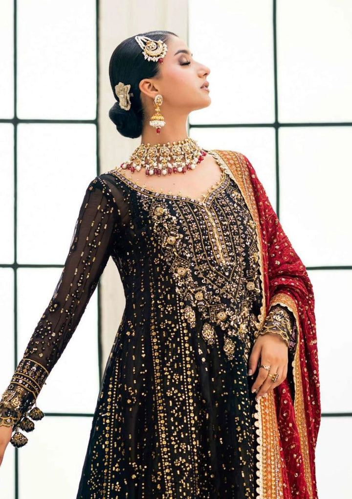 Aik Atelier Chiffon Frock-Bridal Suits-Replica Zone