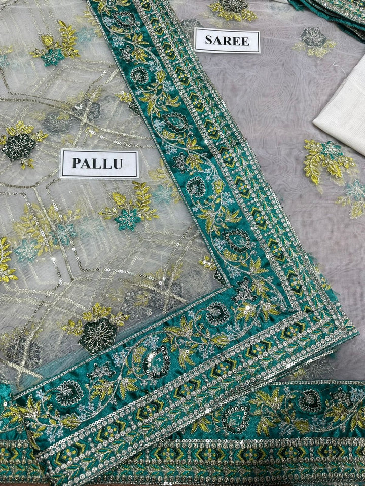 Akbar Aslam Silk Saree-Bridal Suits-Replica Zone