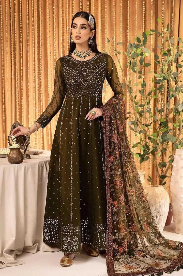 Alizeh Chiffon Maxi-Bridal Suits-Replica Zone