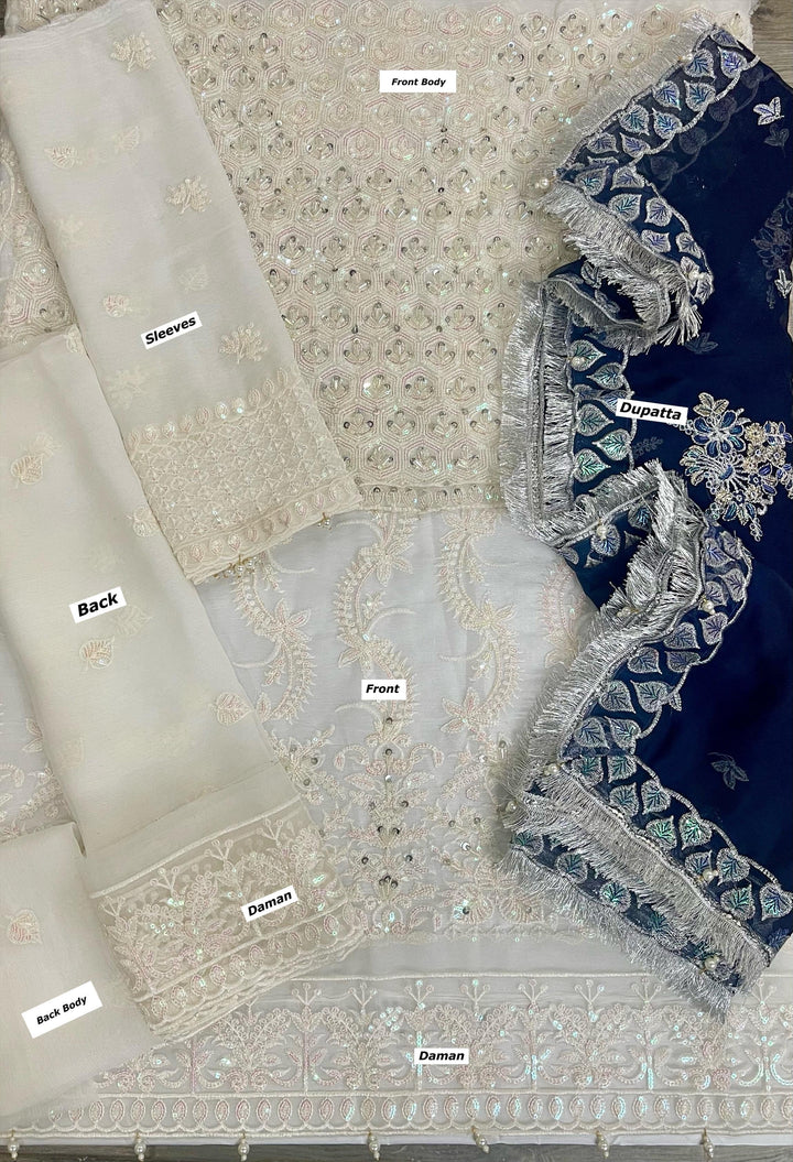 Alizeh Chiffon Suit-Replica Suits-Replica Zone
