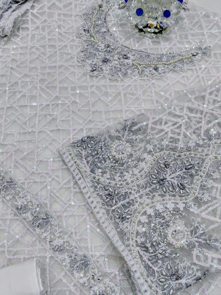 Anaya Net Bridal Suit-Bridal Suits-Replica Zone