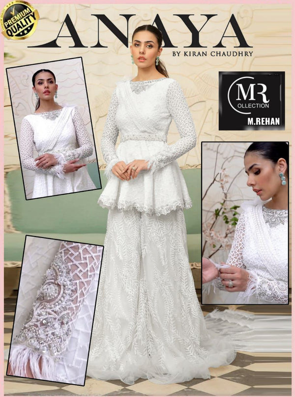 Anaya Net Bridal Suit-Bridal Suits-Replica Zone