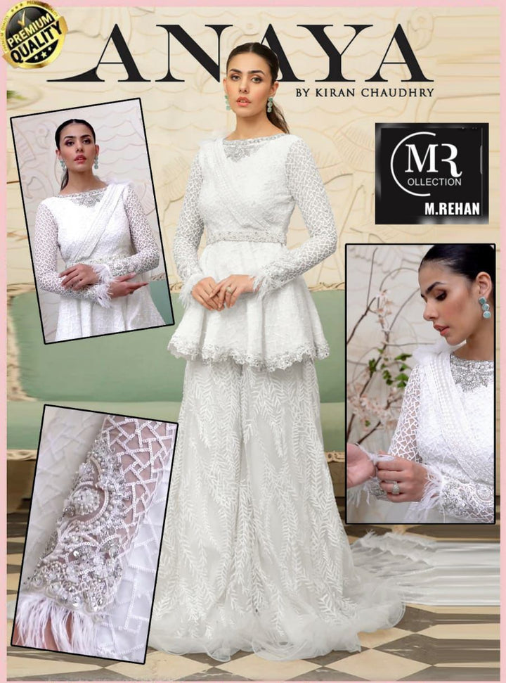 Anaya Net Bridal Suit-Bridal Suits-Replica Zone