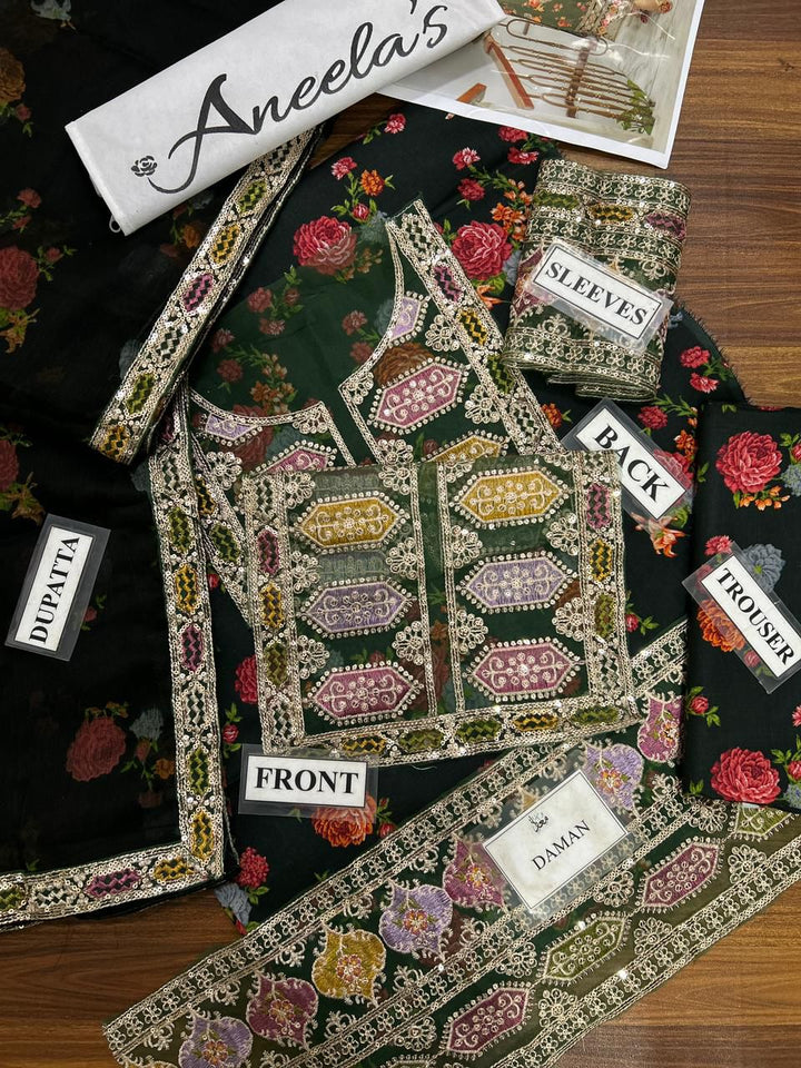 Aneela's Lawn Suit-Lawn Suits-Replica Zone