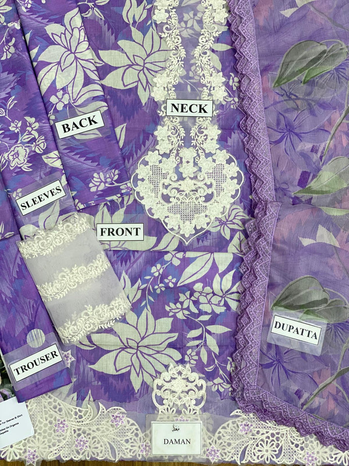 Aneela's Lawn Suit-Lawn Suits-Replica Zone