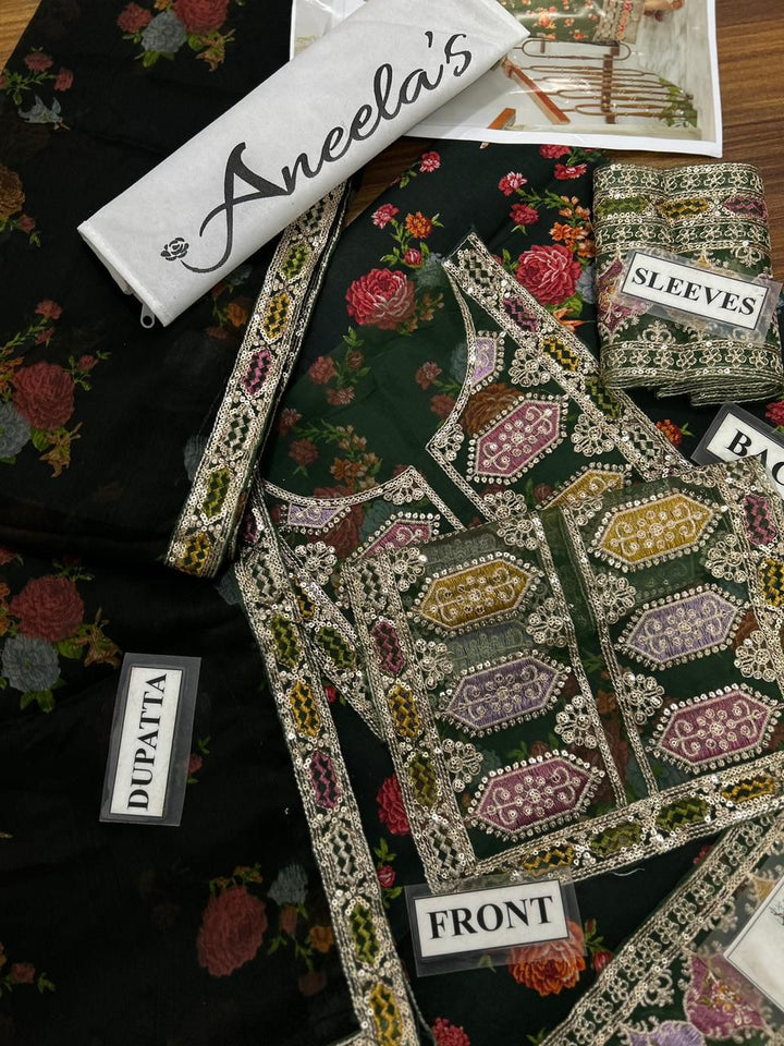 Aneela's Lawn Suit-Lawn Suits-Replica Zone