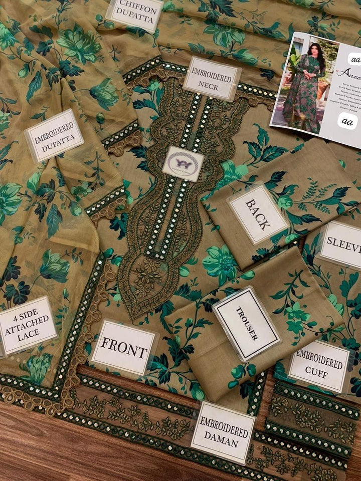 Aneela’s Lawn Suit-Lawn Suits-Replica Zone