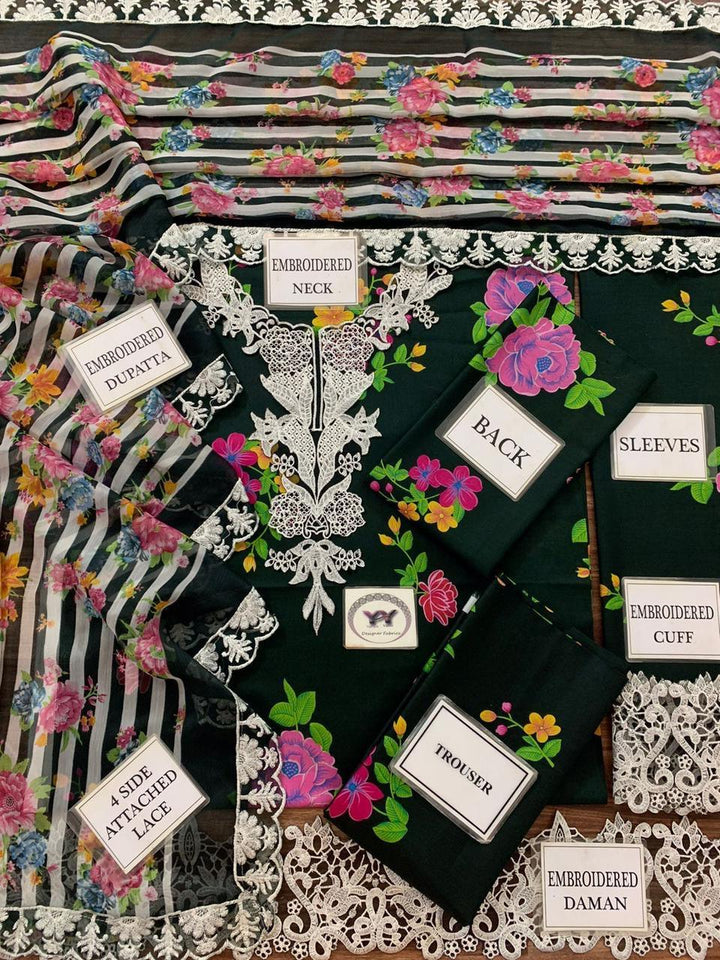 Aneelas Lawn Suit-Lawn Suits-Replica Zone