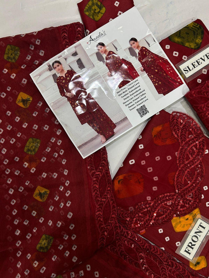 Aneela's Lawn Suit-Lawn Suits-Replica Zone