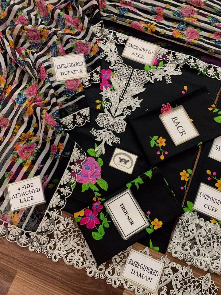 Aneelas Lawn Suit-Lawn Suits-Replica Zone