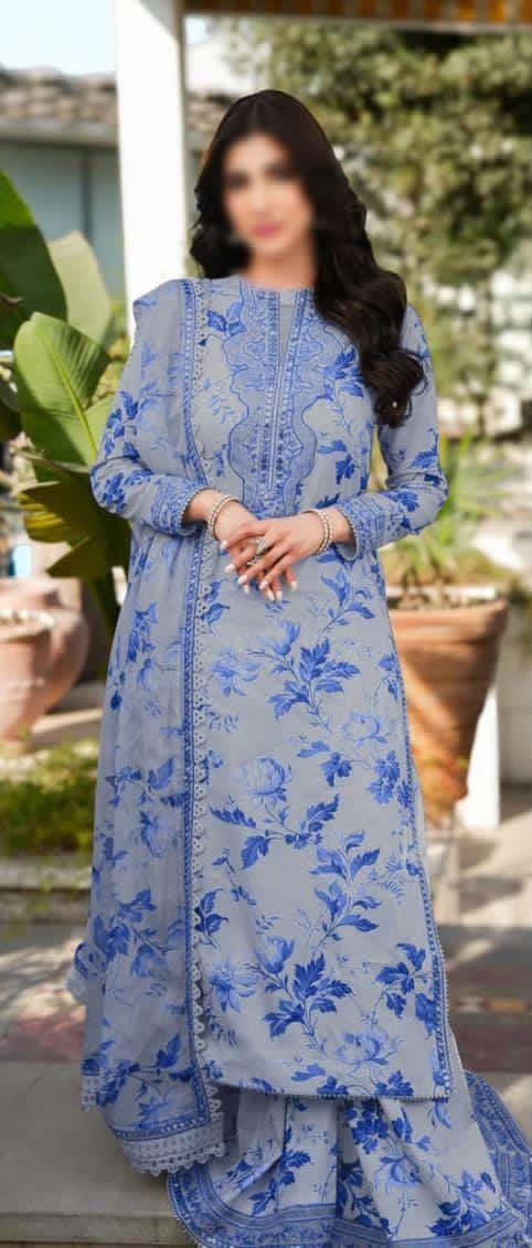 Aneela's Lawn Suit-Lawn Suits-Replica Zone