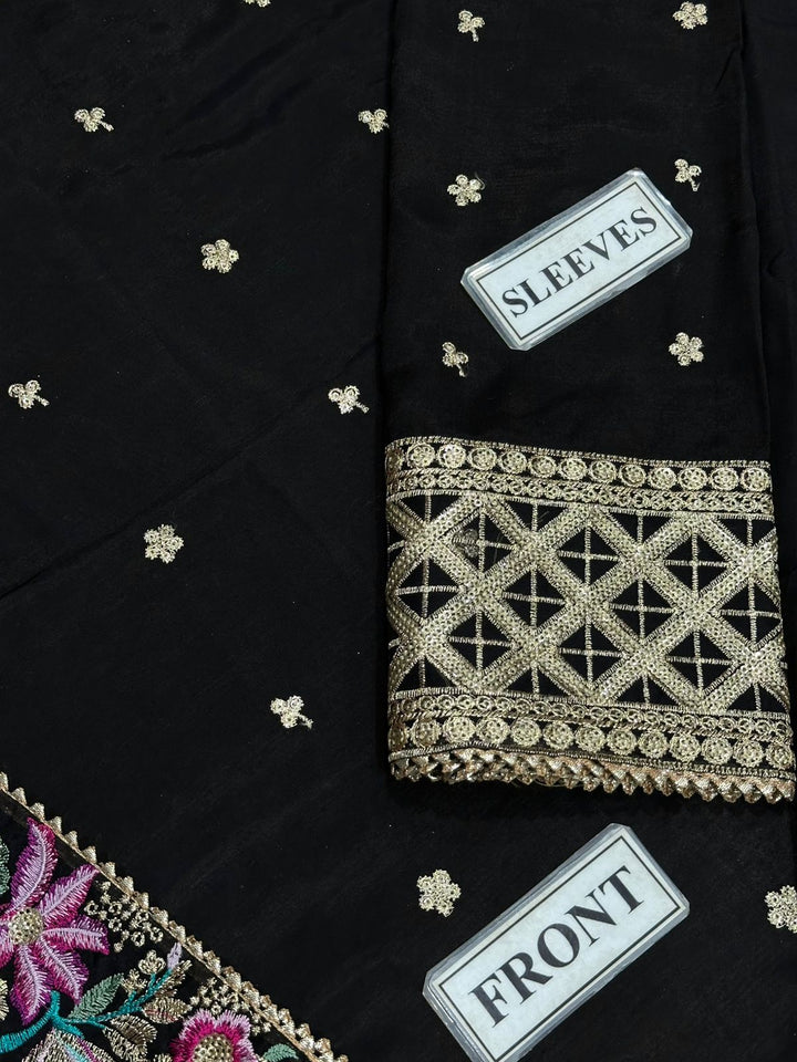 Aneela's Silk Suit-Replica Suits-Replica Zone