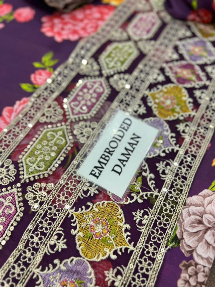 Aneela's Silk Suit-Replica Suits-Replica Zone