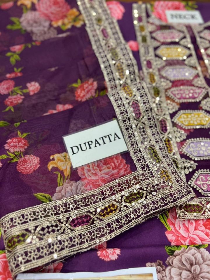 Aneela's Silk Suit-Replica Suits-Replica Zone