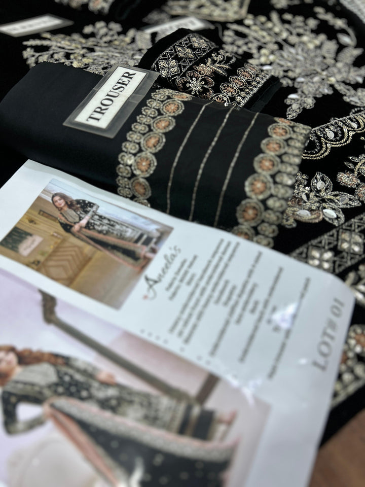 Aneelas Velvet Suit-Replica Suits-Replica Zone