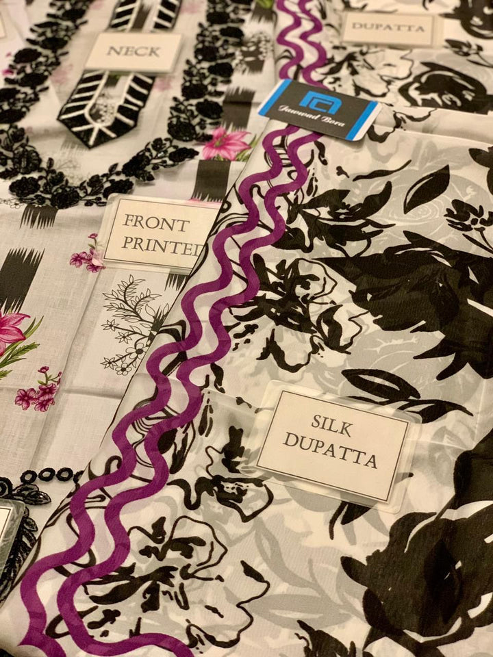 Asifa Nabeel Lawn Suit-Lawn Suits-Replica Zone