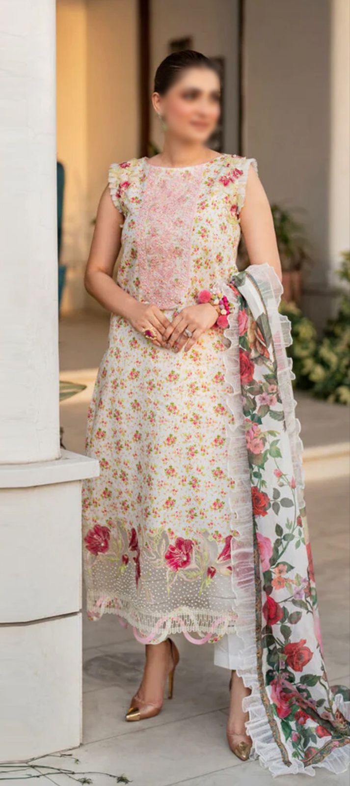 Asifa Nabeel Lawn Suit-Lawn Suits-Replica Zone